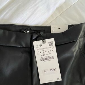 Zara black leggings